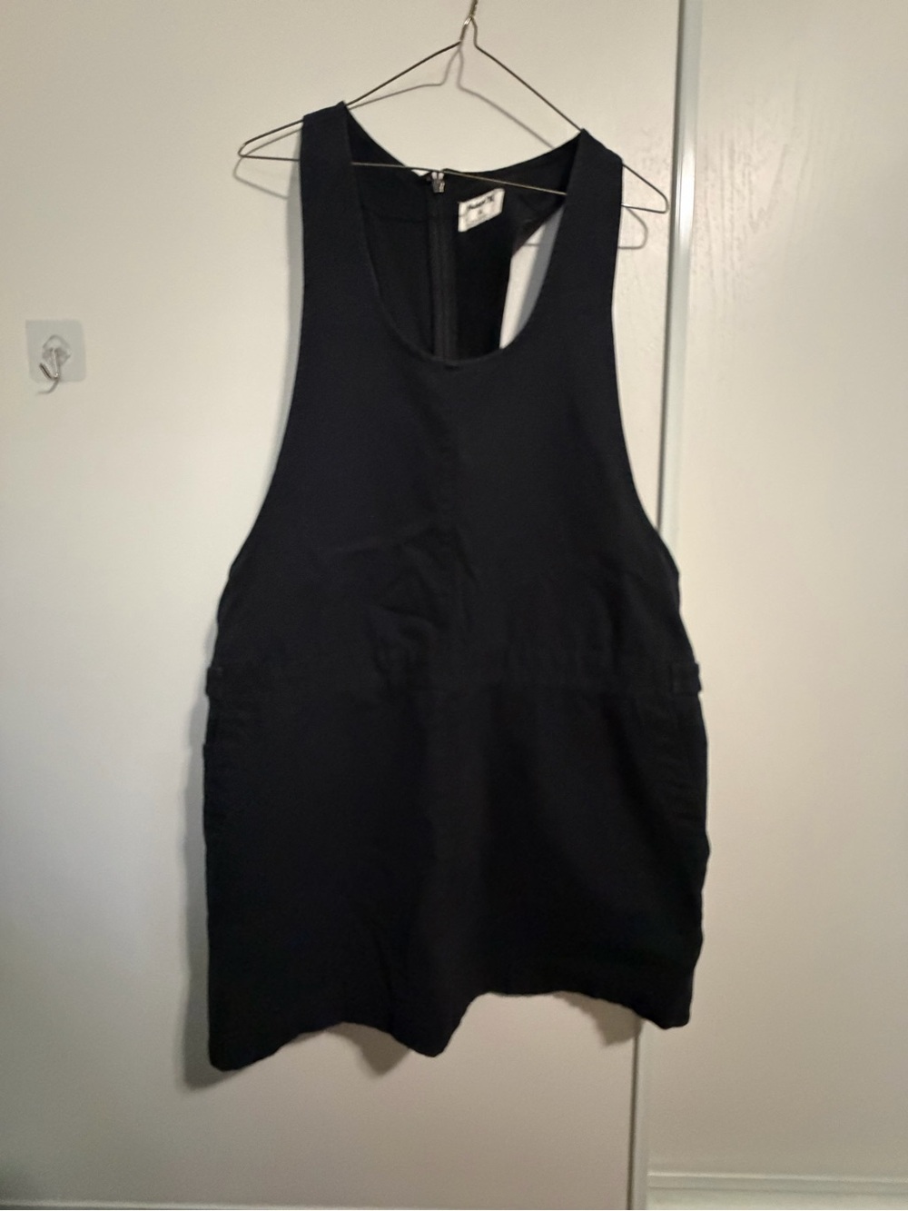 Hurley Black Sleeveless Romper dress with Racerback